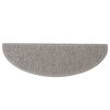 vidaXL Treppenmatten Selbstklebend Sisal-Look 15 Stk. 65x21x4 Platina