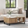 vidaXL Couchtisch Artisan-Eiche 90 x 60 x 35 cm Holzwerkstoff