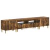 vidaXL 5-teiliges LED TV Schrank ARNHEM Raucheiche Holzwerkstoff