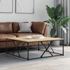 vidaXL Couchtisch Sonoma-Eiche 100x100x40 cm Holzwerkstoff
