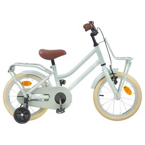 vidaXL Kinderfahrrad 12 Zoll f&uuml;r 2-4 Jahre alt Hellgr&uuml;n