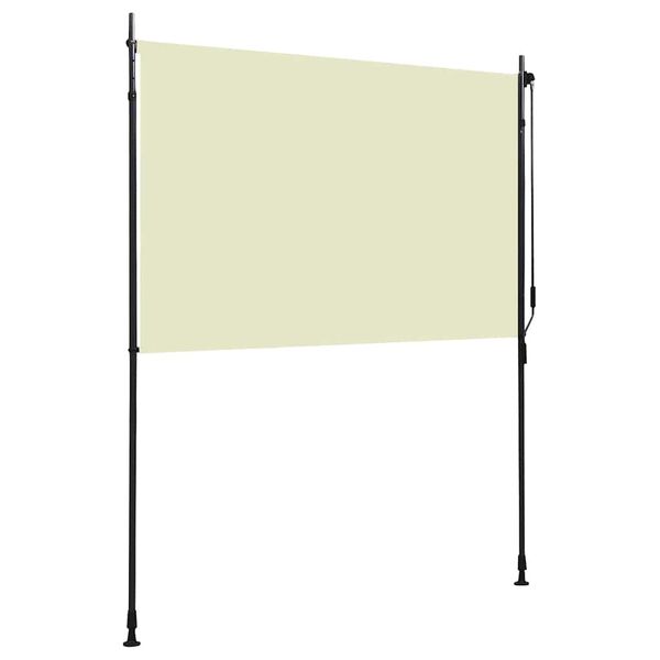 vidaXL Außenrollo 200 x 270 cm Creme