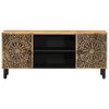 vidaXL TV-Schrank 105x33x46 cm Massivholz Mango