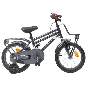vidaXL Kinderfahrrad 12 Zoll f&uuml;r 2-4 Jahre alt Dunkelblau