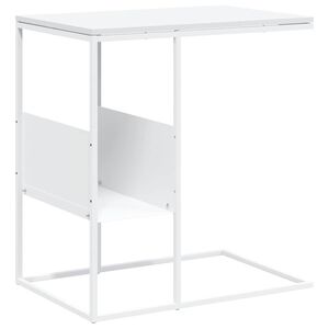 vidaXL Beistelltisch Wei&szlig; 55x36x59,5 cm Holzwerkstoff