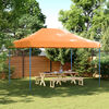 vidaXL Party-Zelt Orange 292 x 440 x 315 cm Oxford-Stoff