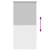 Verdunklungsrollo Verdunkelungsrollo Rollo 60x120 grau