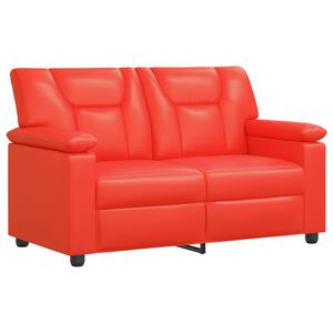 vidaXL Sofa Rot 151 x 85 x 93 cm Kunstleder