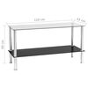 vidaXL Couchtisch Transparent 110x43x60 cm Hartglas
