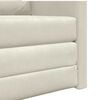 vidaXL Schlafsofa Creme 74 x 77 x 81 cm Samt
