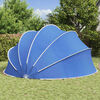 vidaXL Pool-Dome Blau 546 x 516 x 250 cm
