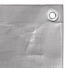 vidaXL Abdeckplane 260 g/m&sup2; 6x10 m Grau HDPE