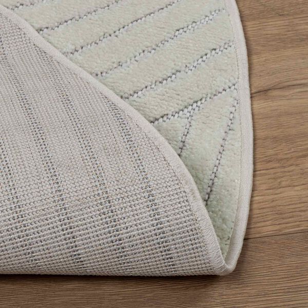 vidaXL Bereichsteppiche Rund PALMERAS Gr&uuml;n &Oslash; 200 CM Polyester