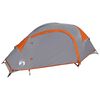 vidaXL Kuppel-Campingzelt 1 Person Orange Wasserdicht