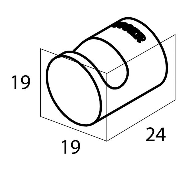 Tiger Haken 2 Stk. Bold Chrom