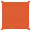 vidaXL Sonnensegel 160 g/m&sup2; Quadratisch Orange 4x4 m HDPE