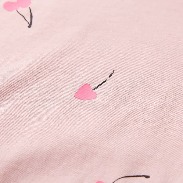 Kinder-T-Shirt Hellrosa 116