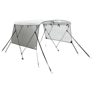 vidaXL 3-Bow Bimini-Top mit Mesh-Seitenteilen 183x(170-182)x137 cm