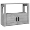 vidaXL Sideboard Grau Sonoma 80x30x60 cm Holzwerkstoff