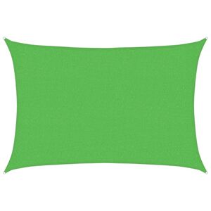 vidaXL Sonnensegel 160 g/m&sup2; Hellgr&uuml;n 2x3 m HDPE