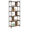 vidaXL B&uuml;cherregal Altholz 76 x 32 x 192 cm Holzwerkstoff