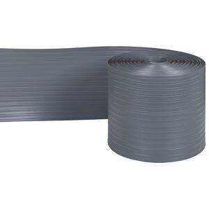 vidaXL Zaun Sichtschutzband Dunkelgrau