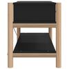 vidaXL TV-Schrank Schwarz 82x38x45 cm Holzwerkstoff