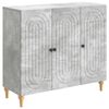 vidaXL Sideboard Betongrau 89 x 34,5 x 80 cm Holzwerkstoff