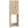 vidaXL Toilettenschrank ALKMAAR Sonoma-Eiche 66 x 25,5 x 190 cm