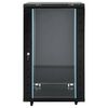 vidaXL 18U Netzwerkschrank auf Rollen 19" IP20 60x60x100 cm