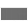vidaXL Au&szlig;enrollo 90% UV-Block Hellgrau 400 x 230 cm HDPE