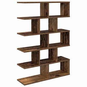 vidaXL Wandregal Altholz 70 x 20 x 100 cm Holzwerkstoff
