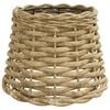vidaXL Lampenschirm Braun &Oslash;20x15 cm Korbweide
