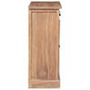 vidaXL Beistellschrank 65 x 30 x 75 cm Massivholz Teak