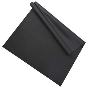 vidaXL Sport Schutzmatte Schwarz 243 x 152 x 0,6 cm Hochdichtes PVC