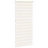 vidaXL Zebrarollo Marmorbeige 100x230 cm Stoffbreite 95,9 cm Polyester