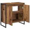 vidaXL Badezimmerschrank mit T&uuml;r Altholz 60 x 30 x 60 cm Holzwerkstoff