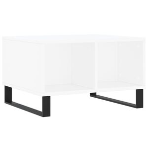 vidaXL Couchtisch Wei&szlig; 60x50x36,5 cm Holzwerkstoff