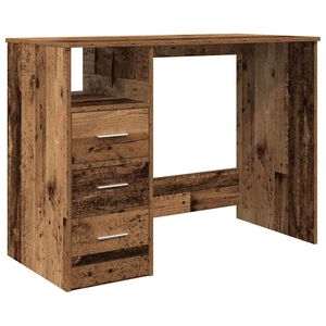 vidaXL Schreibtisch Altholz-Optik 102x50x76 cm Holzwerkstoff
