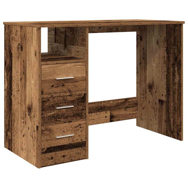 vidaXL Schreibtisch Altholz-Optik 102x50x76 cm Holzwerkstoff
