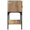 vidaXL Nachttisch 2 pcs Artisan-Eiche 40 x 29 x 60 cm Holzwerkstoff