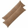 vidaXL Kissenbezug 2 stk. HOUTEN Braun 40 x 145 cm Chenille-Stoff