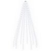 vidaXL Lichterkette f&uuml;r Weihnachtsbaum 210 LEDs Kaltwei&szlig; 210 cm