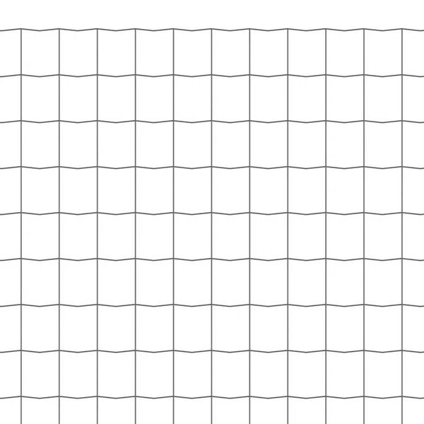 vidaXL Eurozaun Stahl 10 x 0,8 m Grau