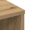 vidaXL Kopfteil Schrank mit Regal Artisan-Eiche 100 x 19 x 103,5 cm