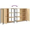 vidaXL Sideboard Sonoma-Eiche 70 x 30 x 80 cm Holzwerkstoff
