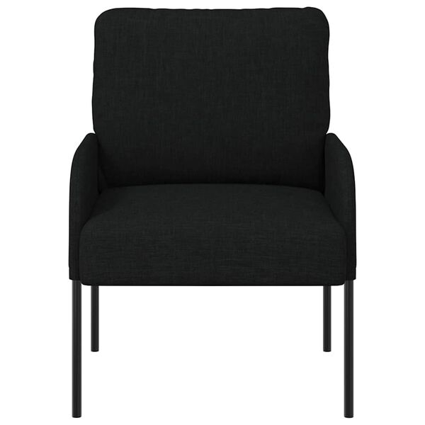 vidaXL Sofas mit Kissen 55cm Schwarz Sperrholz