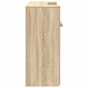 vidaXL Empfangstheke Sonoma-Eiche 180x50x103,5 cm Holzwerkstoff