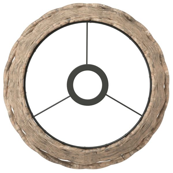 vidaXL Lampenschirm Braun &Oslash;25x17 cm Korbweide
