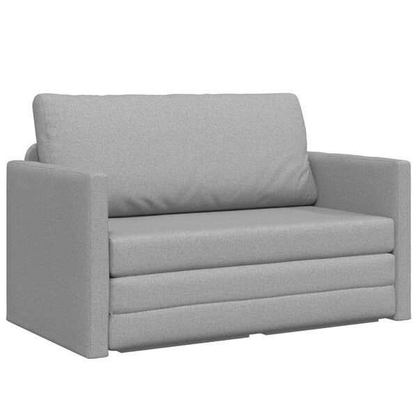 vidaXL Schlafsofa 110cm Wolkengrau Stoff